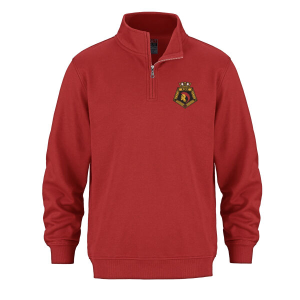 Embroidered Youth 1/4 Zip Pullover Sweatshirt Thumbnail
