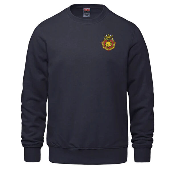 Embroidered Adult Crewneck Pullover Sweatshirt Thumbnail